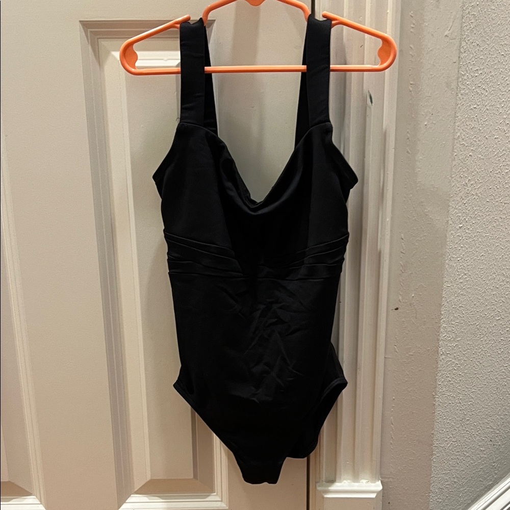 Gaynor Minden New York Black Ballet Dance Leotard Junior